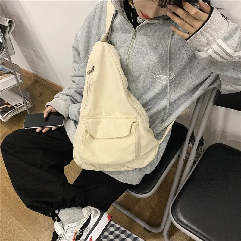 Slay Everyday Solid Sling Backpacks