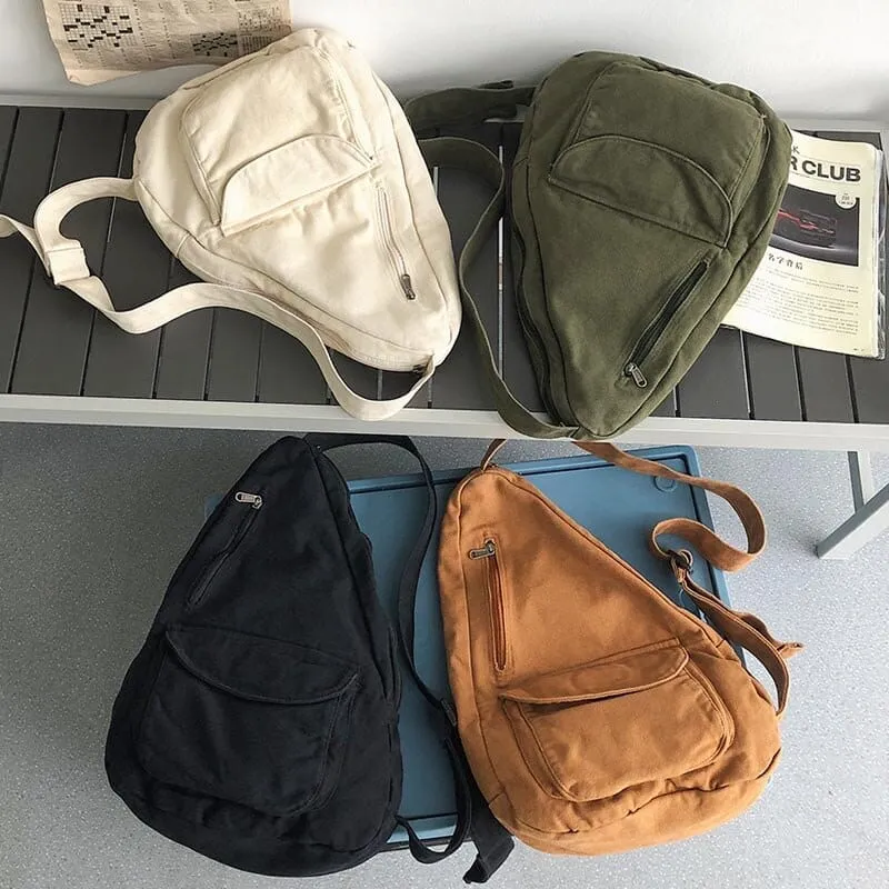 Slay Everyday Solid Sling Backpacks