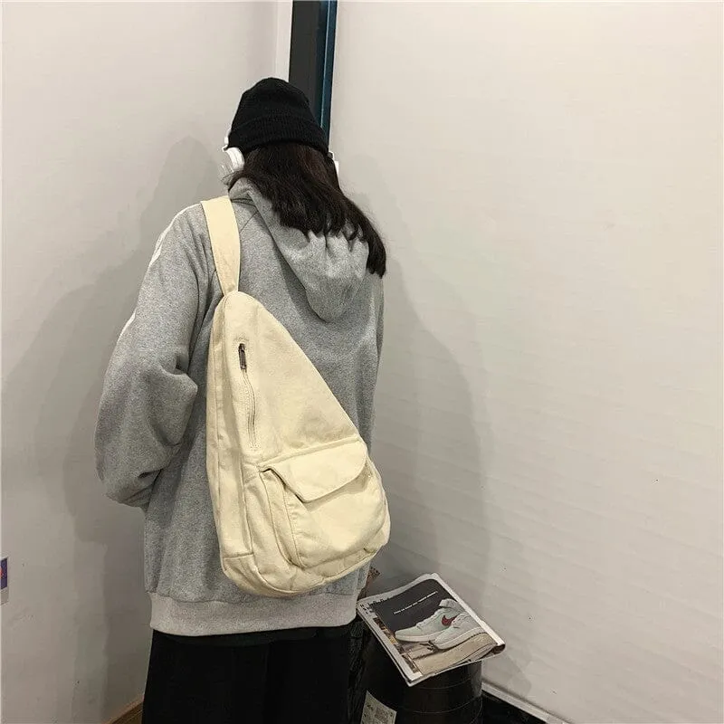 Slay Everyday Solid Sling Backpacks