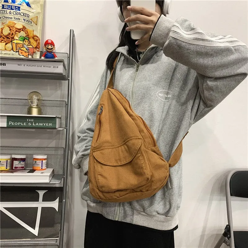Slay Everyday Solid Sling Backpacks