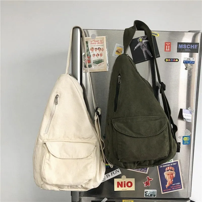 Slay Everyday Solid Sling Backpacks