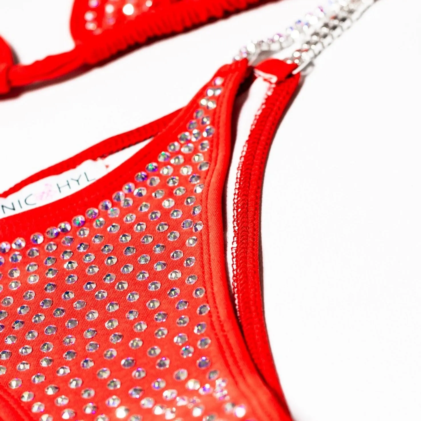The Babsie Crystal Embellished Bikini Bottom
