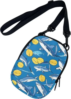 Women Girls Canvas Messenger Bag with Zipper Mini Crossbody Totes for Money Coins Purse Cell Phone Holder